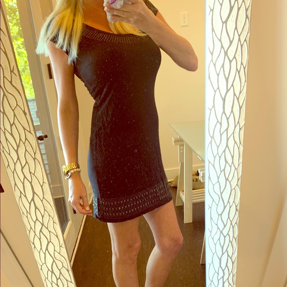 Black Cover up Dress